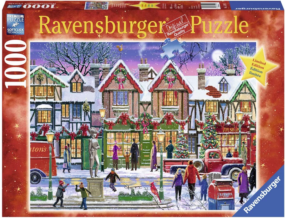The Christmas House 1000 piece puzzle by Ravensburger