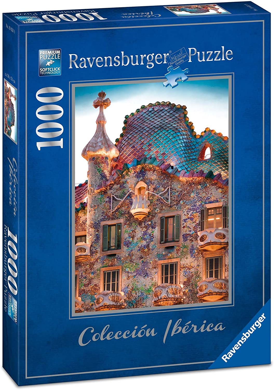 Ravensburger Coleccion Iberica Casa Batlló Barcelona 1000 Piece Puzzle