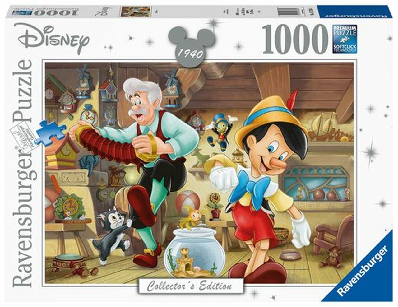 Ravensburger Disney Collector's Edition Pinocchio 1000 Piece Puzzle