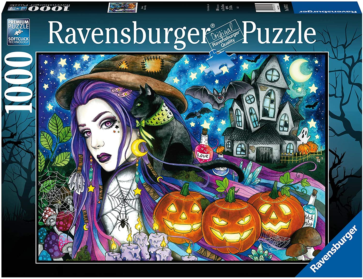 NEW Ravensburger Halloween Magic 1000 Piece Puzzle