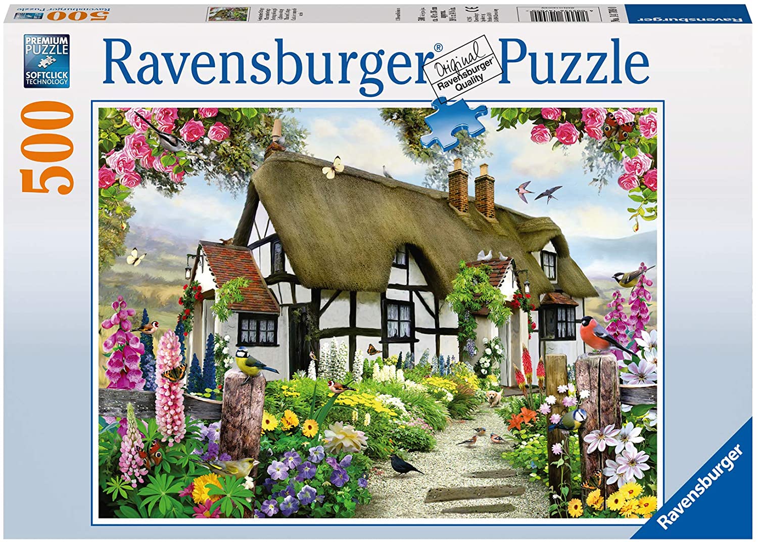 Ravensburger Idyllic Cottage 500 Piece Puzzle