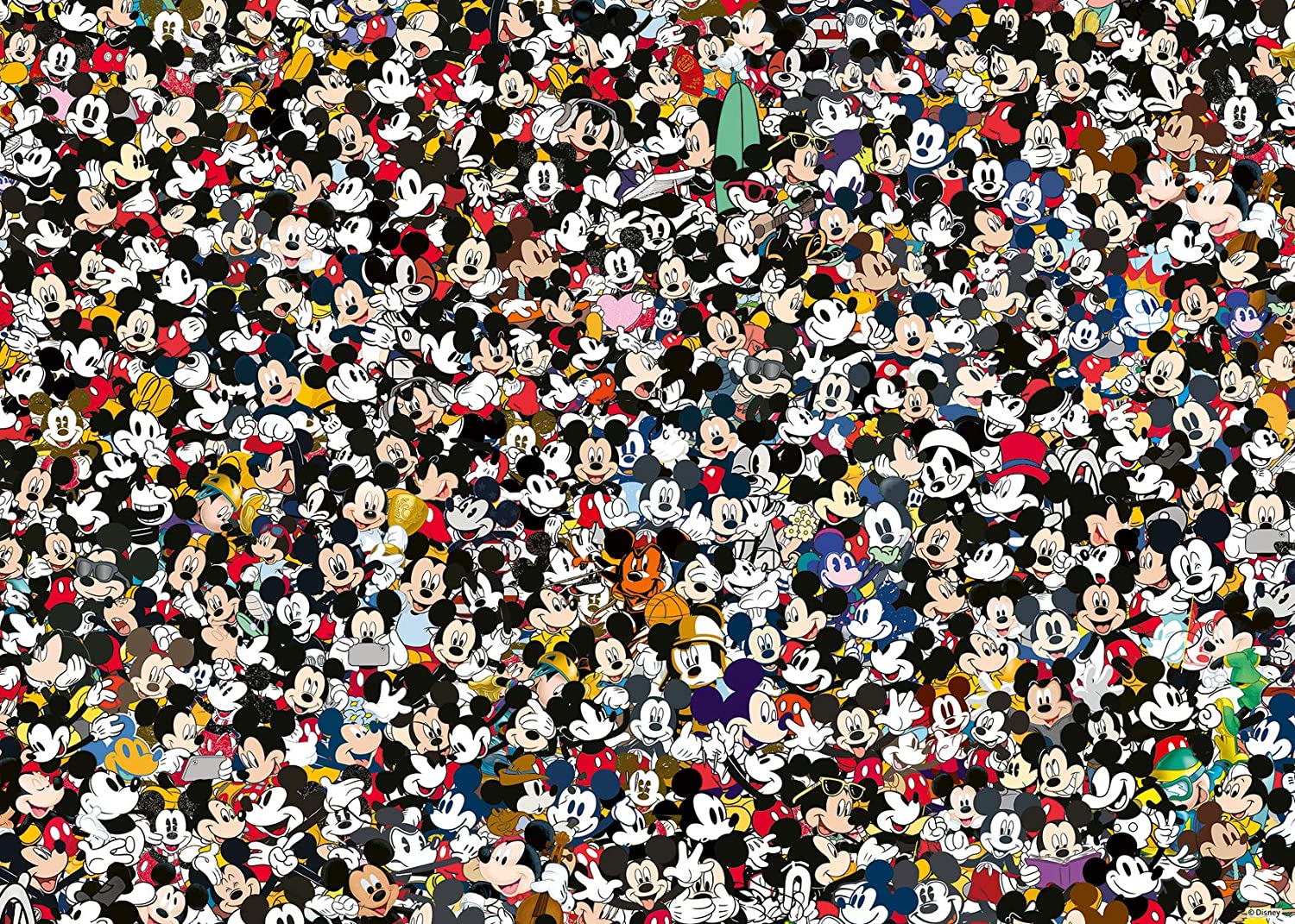 Ravensburger Mickey Challenge 1000 Piece Puzzle – The Puzzle Collections