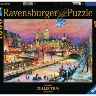Ravensburger Canadian Collection Ottawa Winterlude Festival 1000 Piece Puzzle