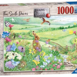 Ravensburger Walking World 1 South Downs 1000 Piece Puzzle