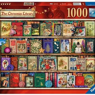 Ravensburger Aimee Stewart The Christmas Library 1000 Piece Puzzle
