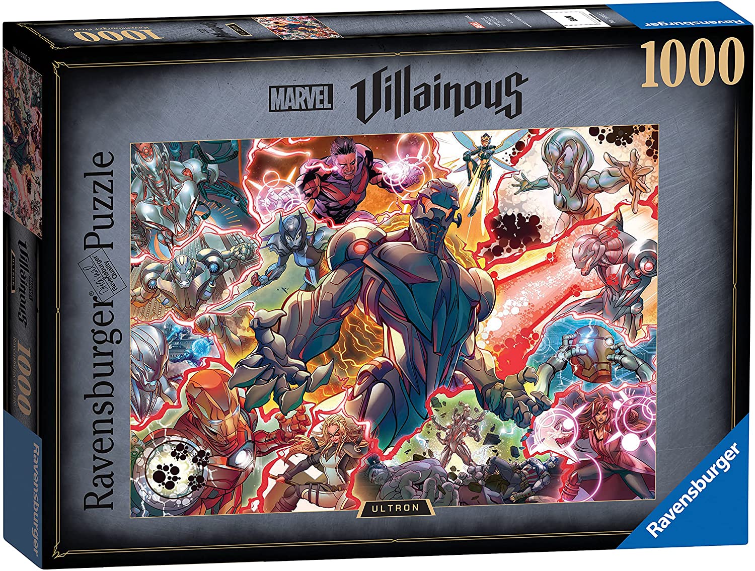 Ravensburger Marvel Villainous Ultron 1000 Piece Puzzle – The Puzzle