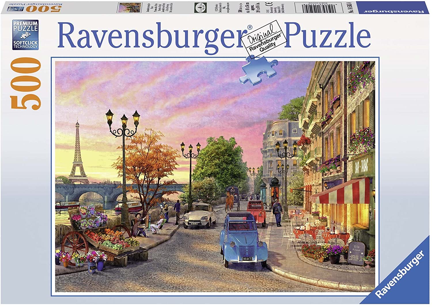 Ravensburger Puzzle - A Walk through Paris, 500 pieces - Playpolis