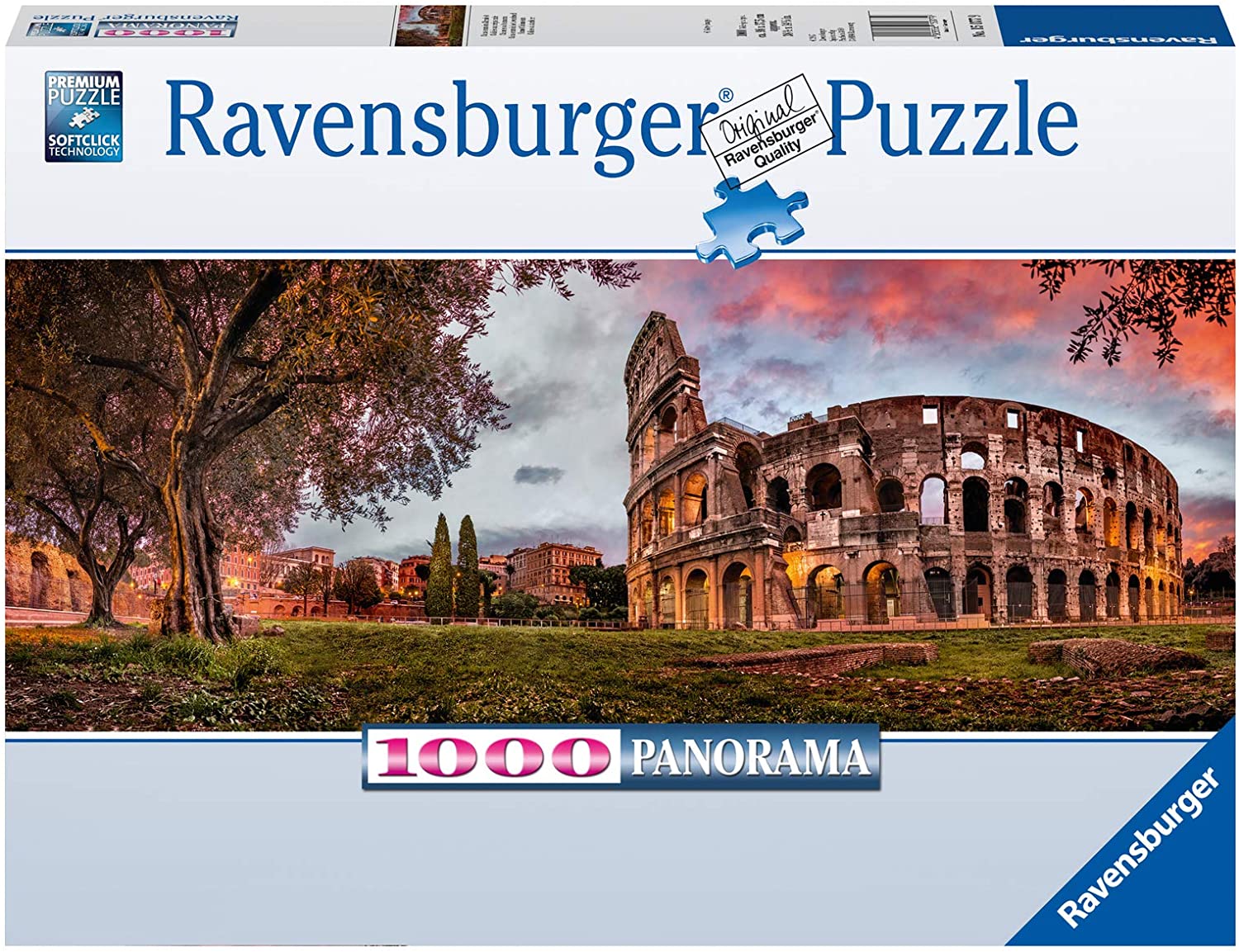 Ravensburger Sunset Colosseum 1000 Piece Panorama Puzzle