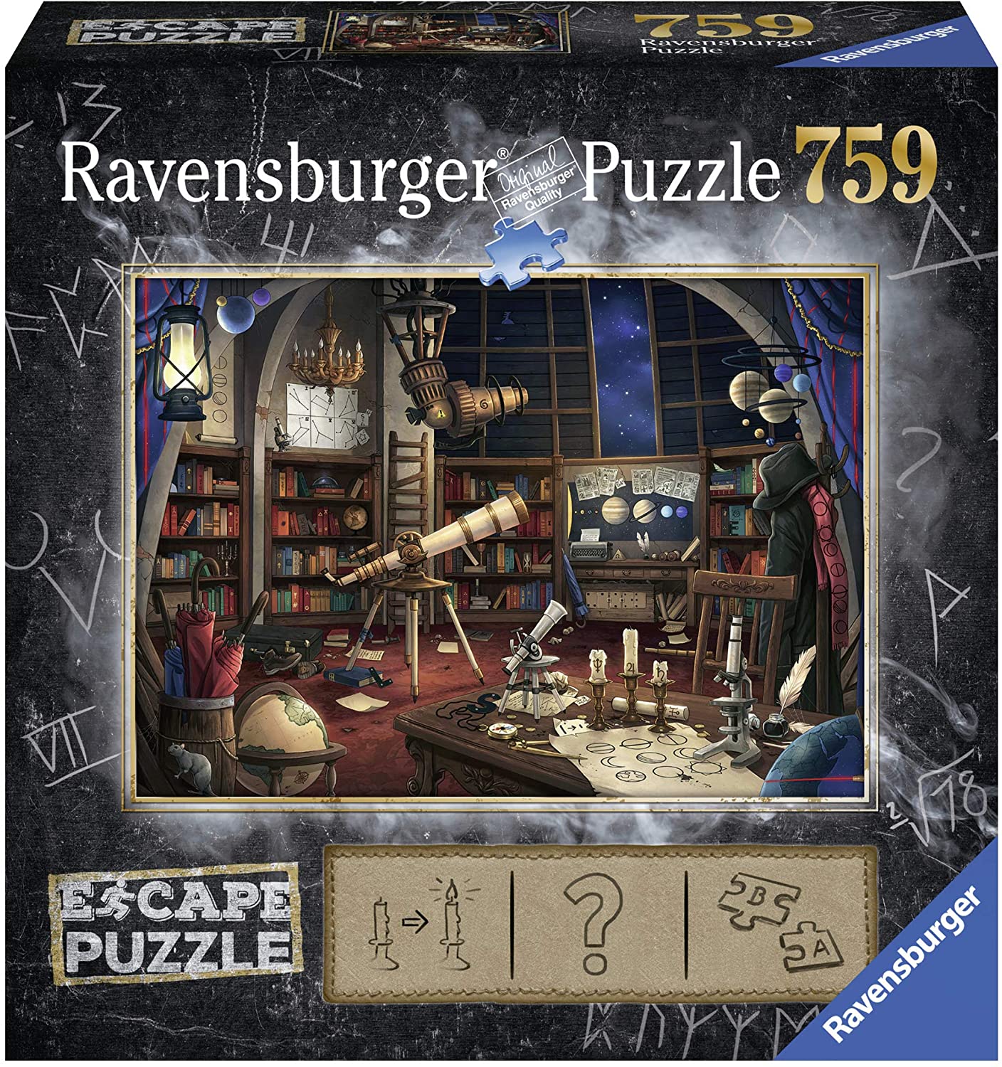 Ravensburger Space Observatory 759 Piece Escape Puzzle
