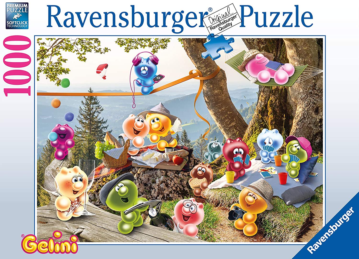 Ravensburger Gelini At the Picnic 1000 Piece Puzzle