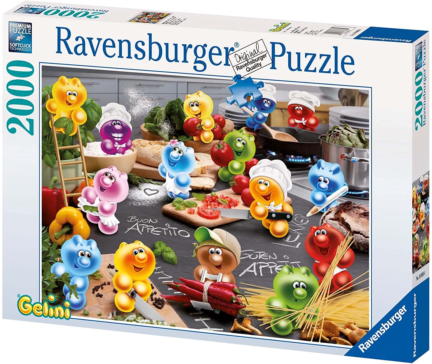 Ravensburger Gelini Passionate Cooks! 2000 Piece Puzzle