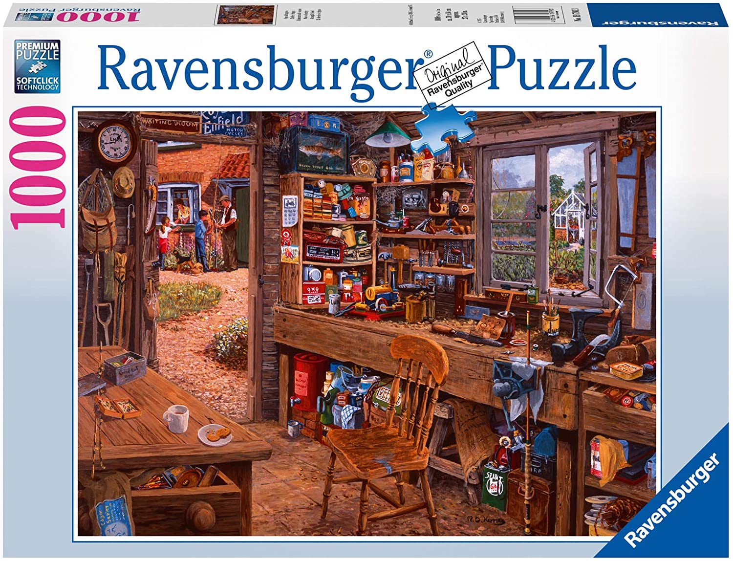 Ravensburger Grandpa's Shed 1000 Piece Puzzle