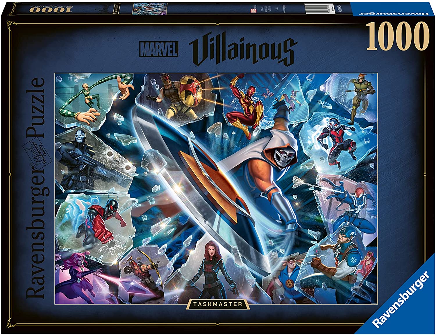 Ravensburger Marvel Villainous Taskmaster 1000 Piece Puzzle – The