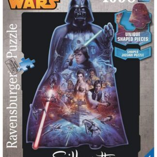 Ravensburger Star Wars Darth Vader Shaped 1098 Piece Puzzle