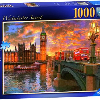 Ravensburger Westminster Sunset 1000 Piece Puzzle