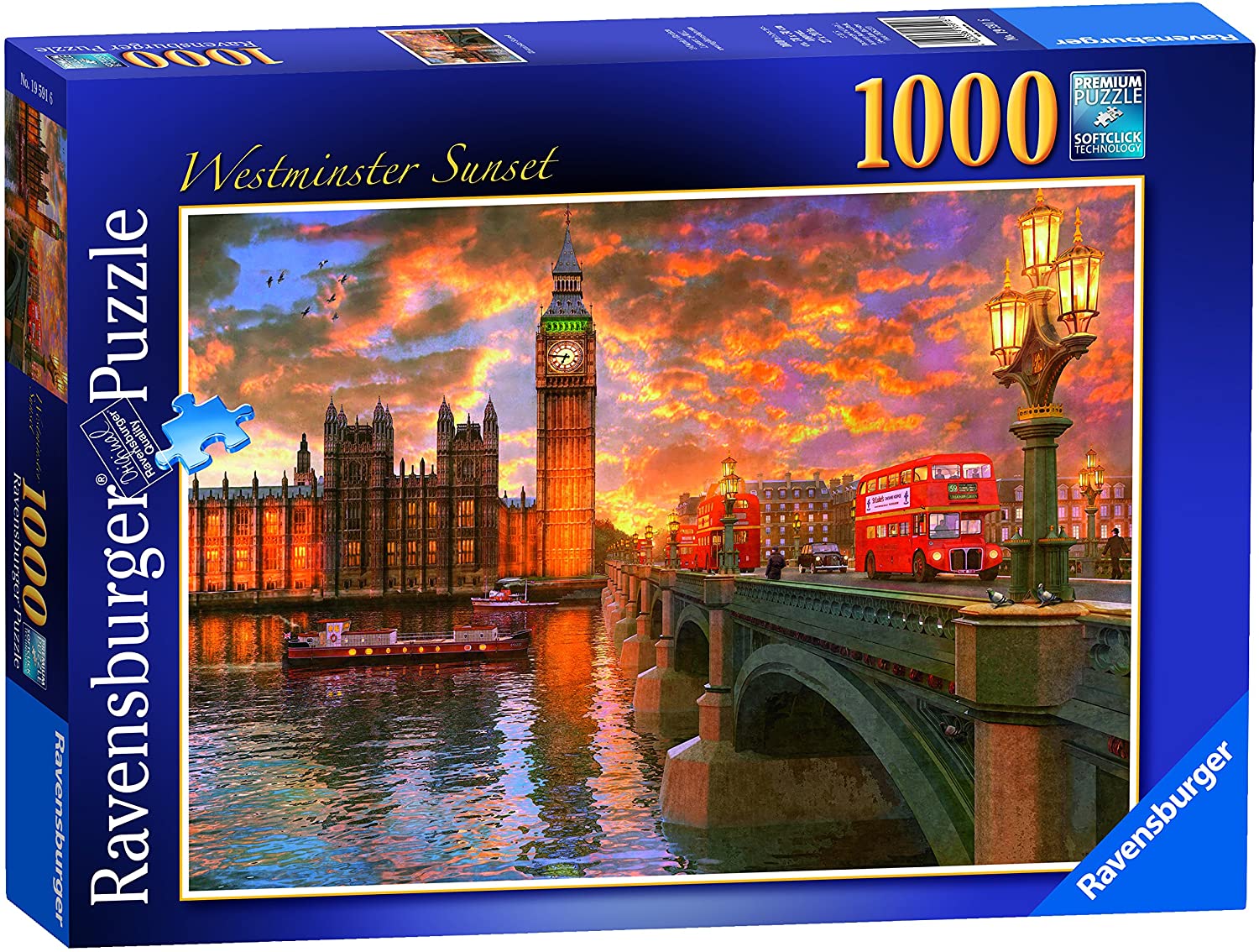 Ravensburger Westminster Sunset 1000 Piece Puzzle