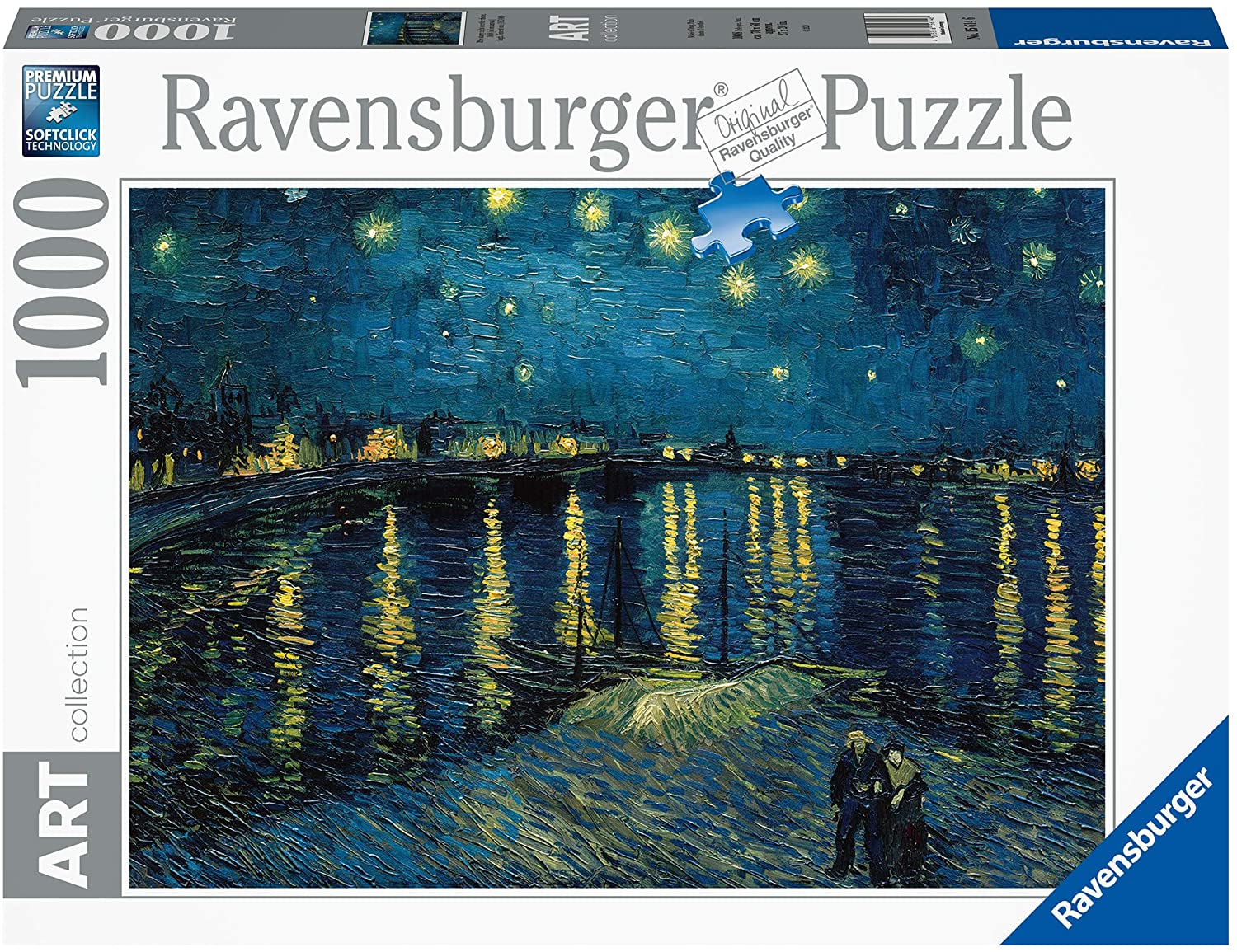 Ravensburger Art Collection Van Gogh Starry Night 1000 Piece Puzzle