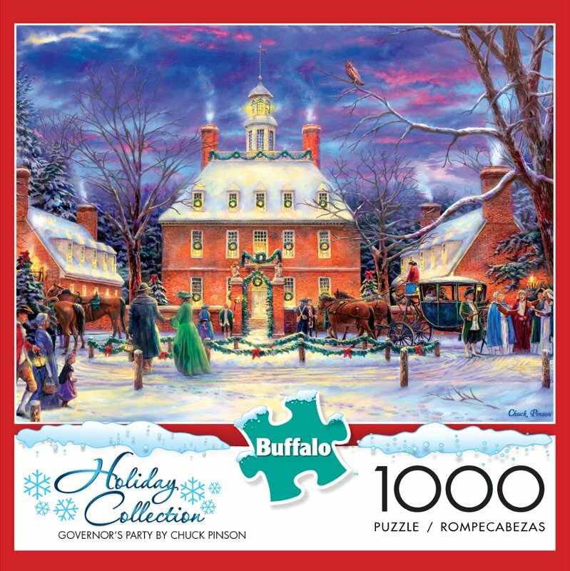 Buffalo Holiday Collection Governor's Party 1000 Piece Puzzle