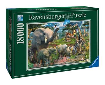 Ravensburger At the Waterhole 18000 Piece Puzzle