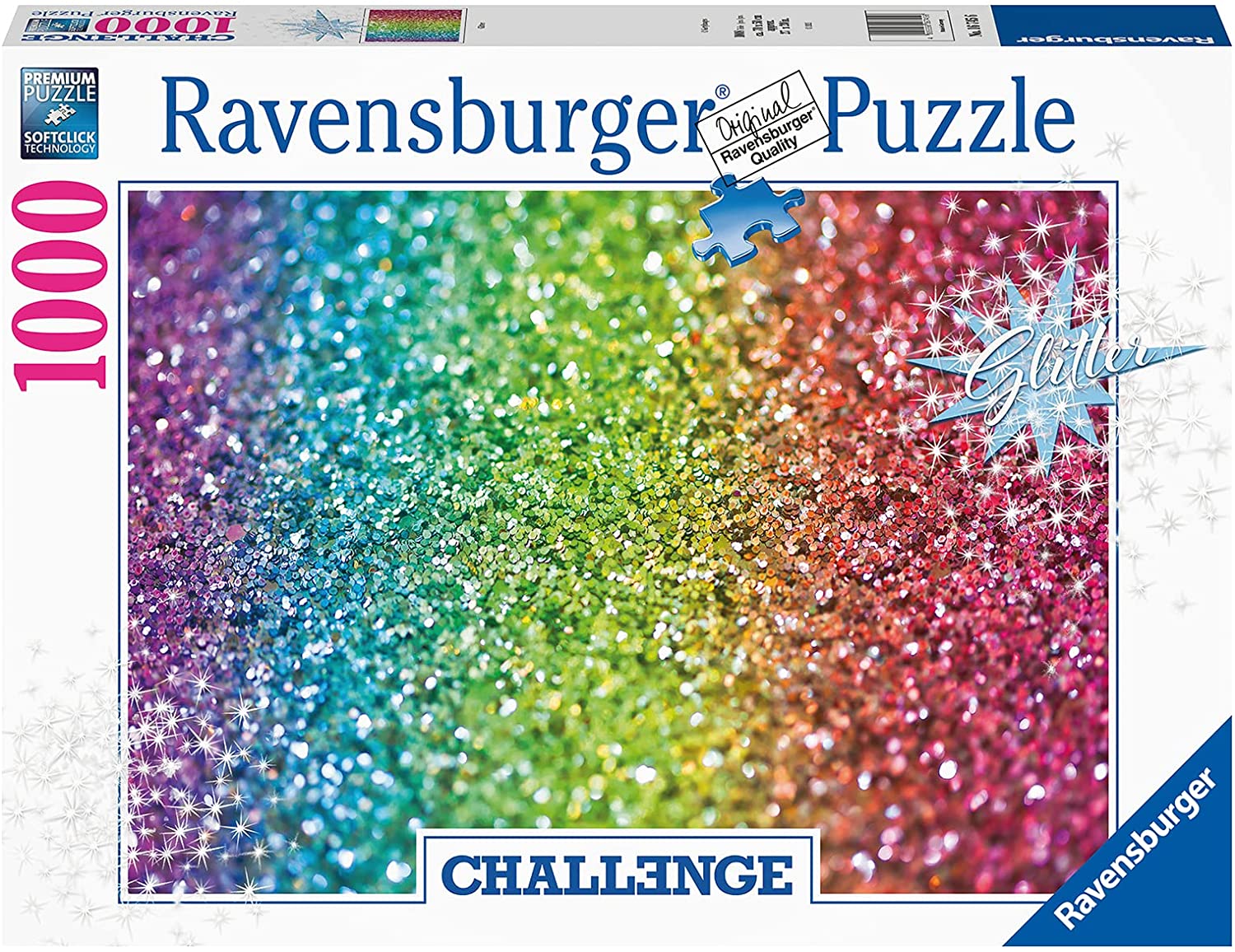 Ravensburger Glitter Challenge 1000 Piece Puzzle