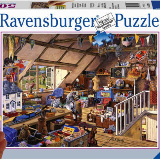 Ravensburger Grandmas Attic 500 Large Piece Format Puzzle