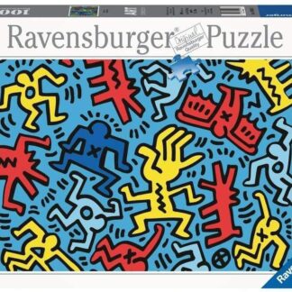 Ravensburger Art Collection 092 Color  2 Pop Art by Keith Haring 1000 Piece Puzzle