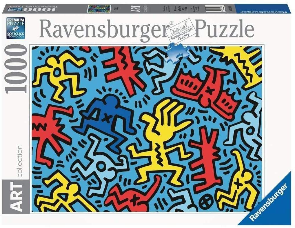 Ravensburger Art Collection 092 Color  2 Pop Art by Keith Haring 1000 Piece Puzzle