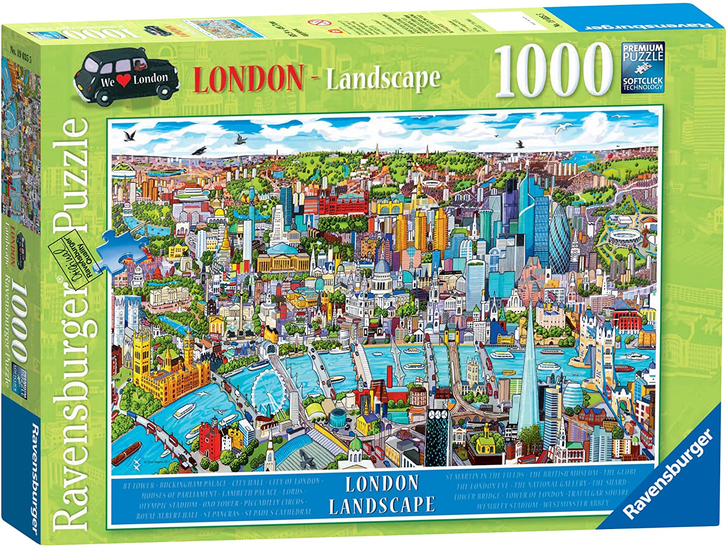 Ravensburger London Landscape 1000 Piece Puzzle
