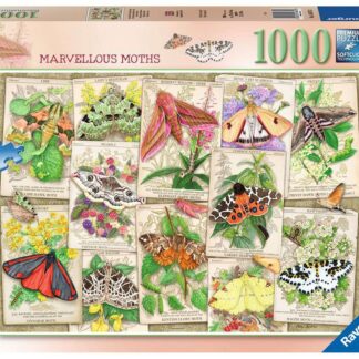 Ravensburger Marvellous Moths 1000 Piece Puzzle