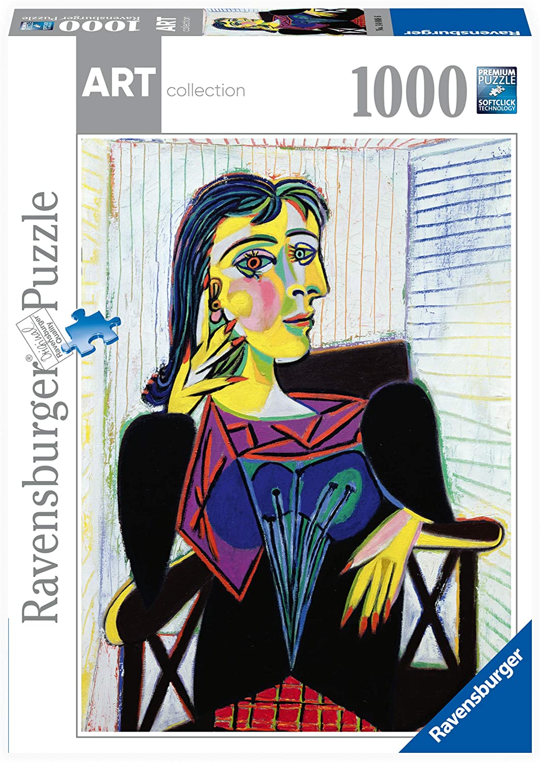 Ravensburger Picasso Portrait of Dora Maar Art Collection 1000 Piece Puzzle