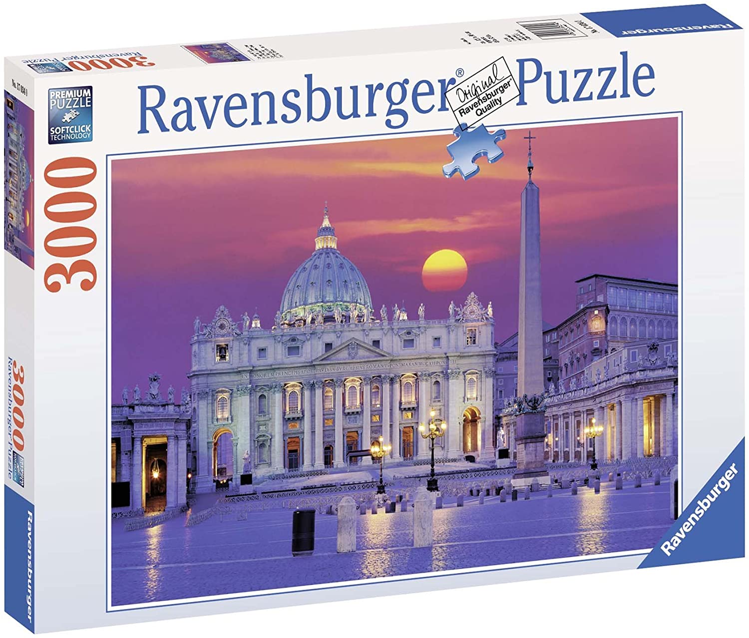 Ravensburger St. Peter's Basilica Rome 3000 Piece Puzzle – The Puzzle  Collections
