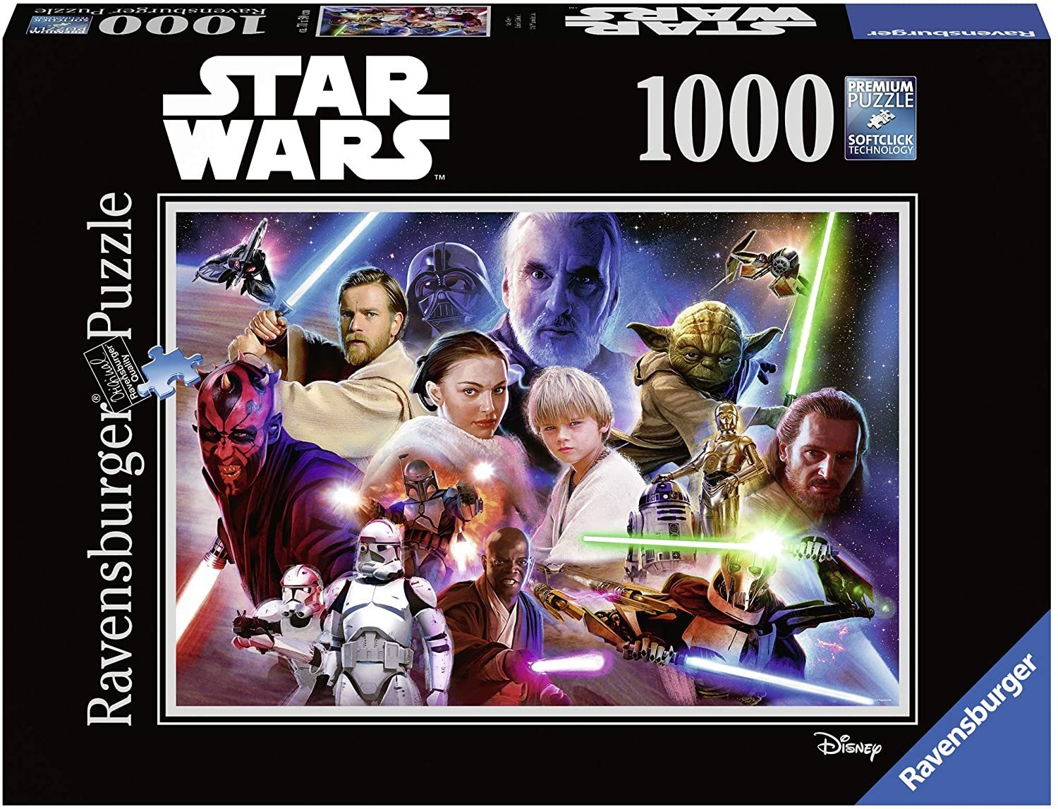 Ravensburger Star Wars Puzzle 2000 Pieces Multicolor