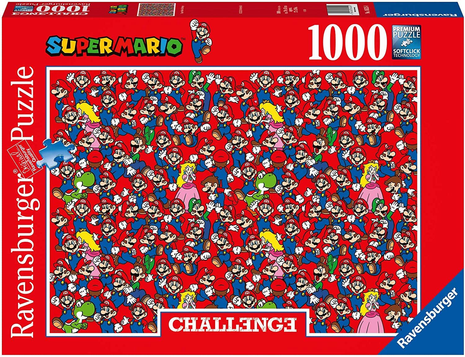 siete y media Posible brillo Ravensburger Super Mario Challenge 1000 Piece Puzzle – The Puzzle  Collections