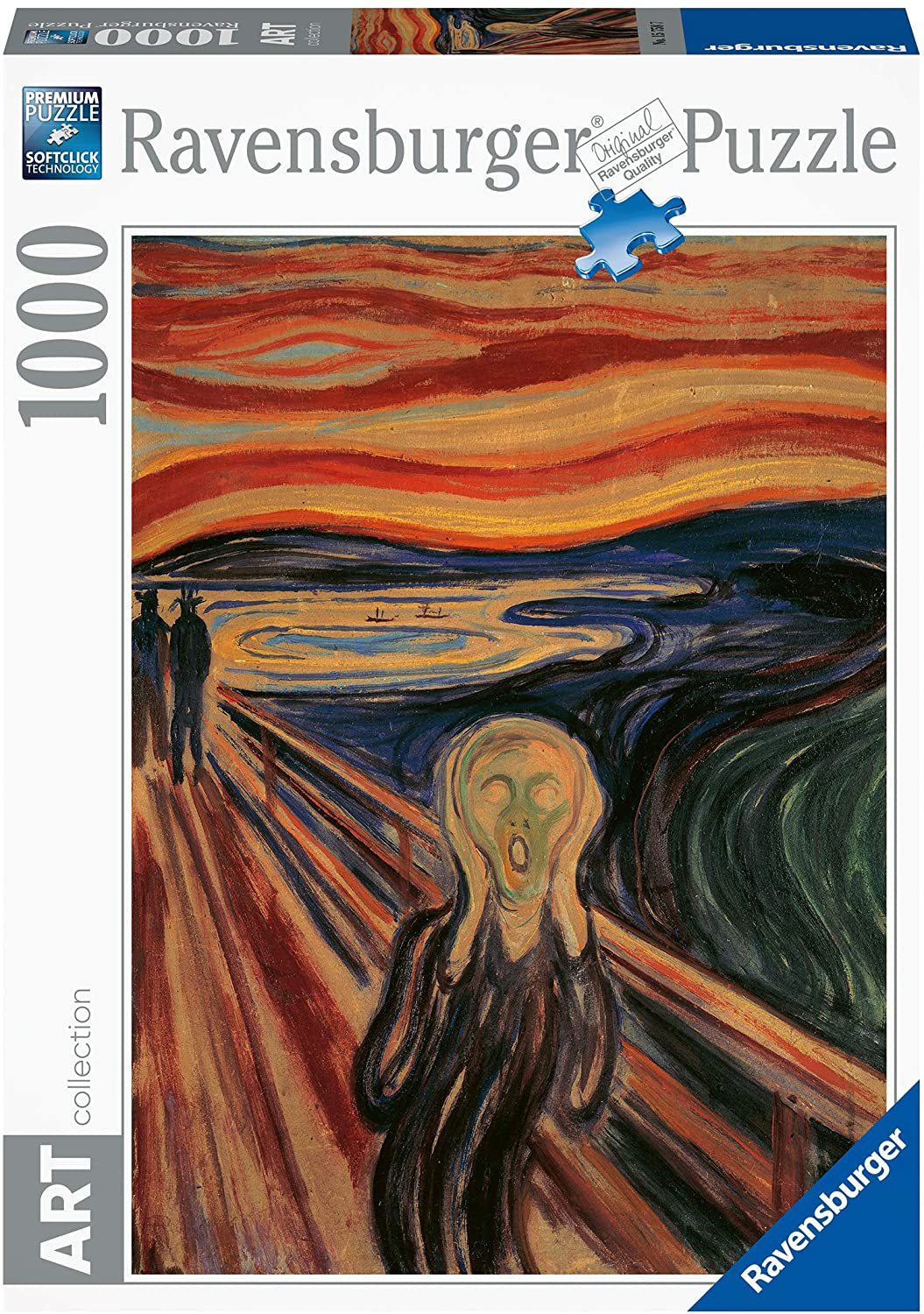 Ravensburger Art Collection The Scream, 1893 by Munch 1000 Piece Puzzle