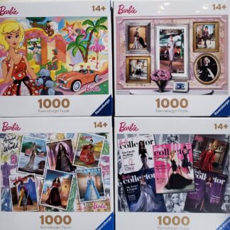 Ravensburger  Barbie 1000 Piece Puzzle Bundle