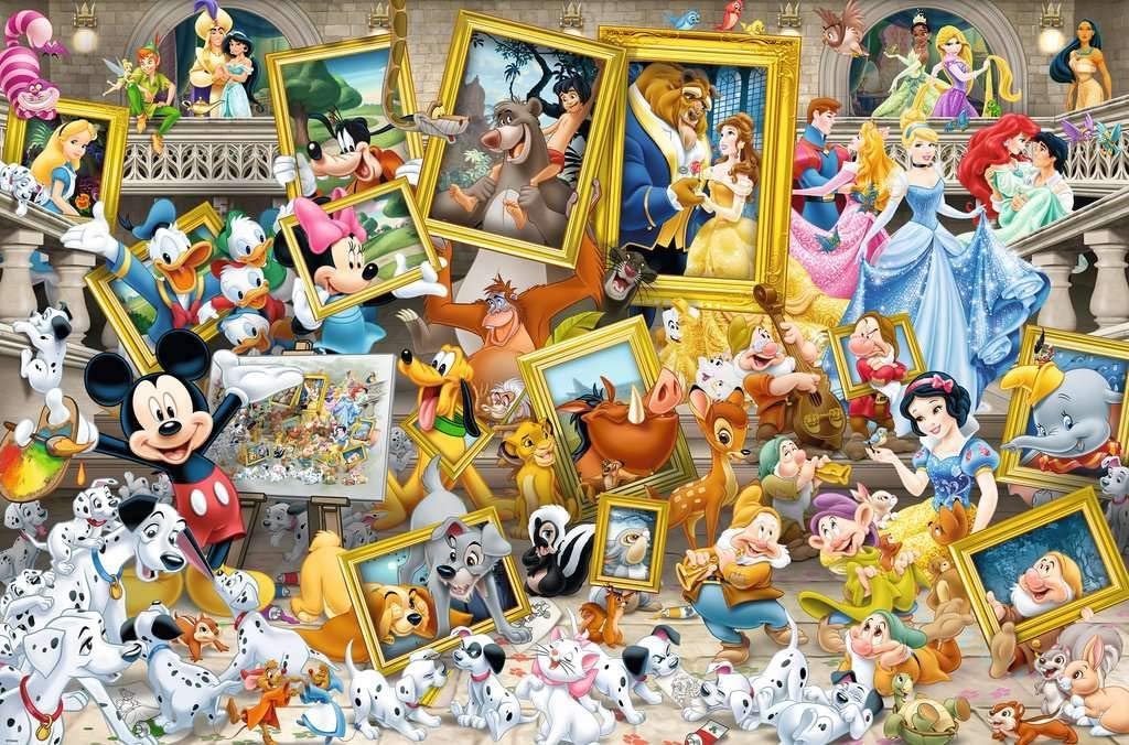 Ravensburger Disney Artistic Mickey 5000 Piece Puzzle – The Puzzle  Collections