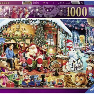 Ravensburger Limited Edition Let's Visit Santa 1000 Piece Puzzle