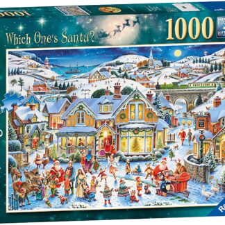 Ravensburger Which One's Santa 21st Limited Edition 1000 Piece Puzzle