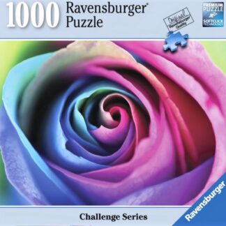Ravensburger Challenge Series Rainbow Rose 1000 Piece Puzzle