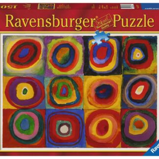 Ravensburger Kandinsky Color Study of Squares and Circles, 1913 Art 1500 Piece Puzzle