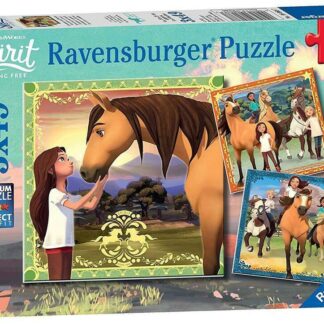 Ravensburger Dreamworks Spirit Adventure on Horses 3 x 49 Puzzle Pack