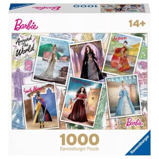 Ravensburger Barbie Around the World 1000 Piece Puzzle