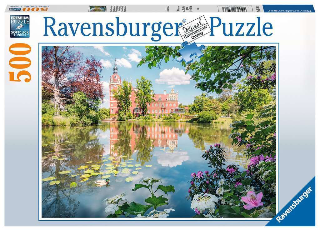 Ravensburger Enchanting Muskau Castle Germany 500 Piece Puzzle