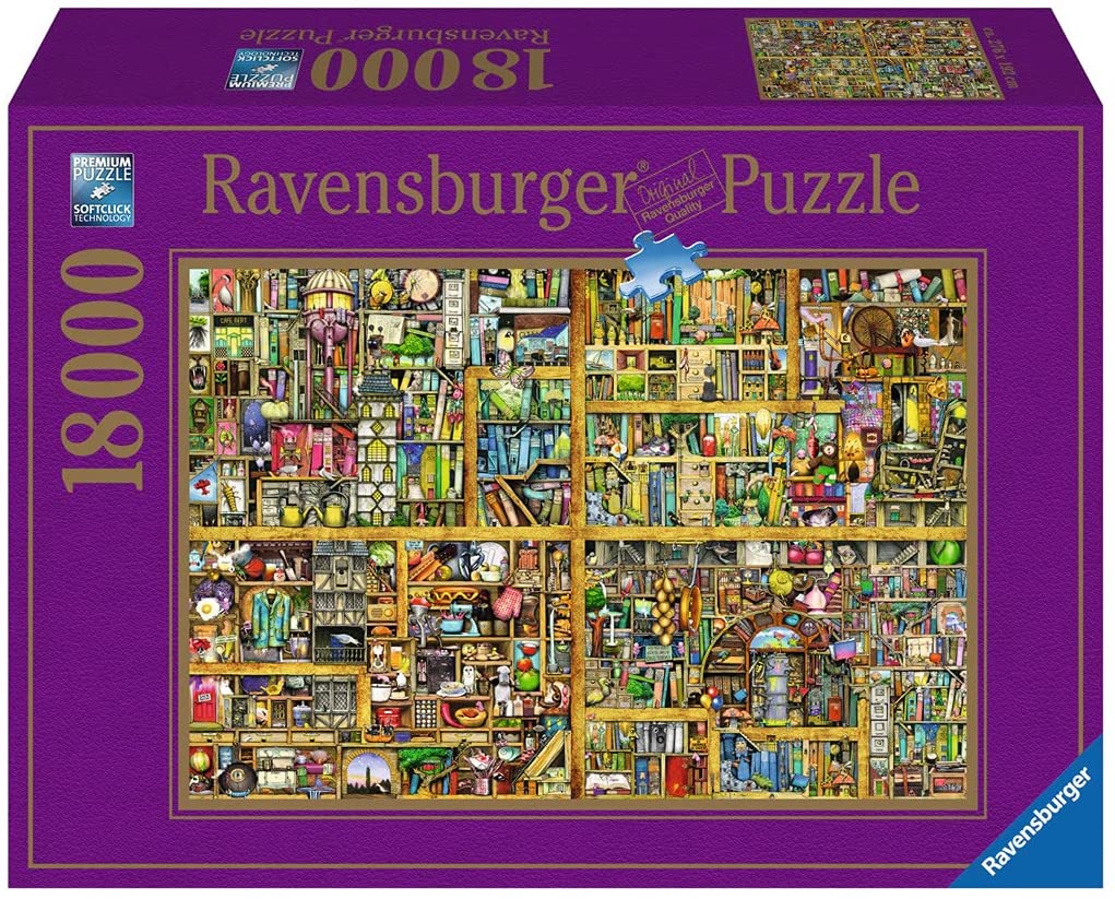 Ravensburger Colin Thompson Magical Bookcase 18000 Piece Puzzle