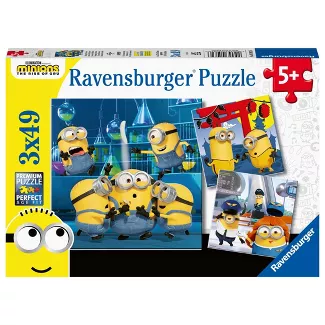 Ravensburger Funny Minions 3 x 49 Puzzle Pack