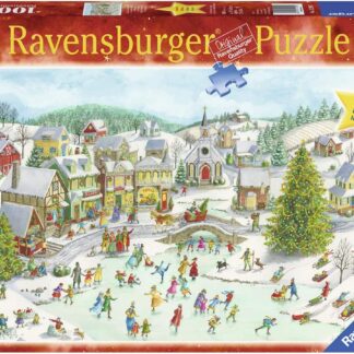 Ravensburger Limited Edition Playful Christmas Day 1000 Piece Puzzle