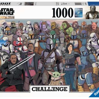 Ravensburger Star Wars The Mandalorian Challenge 1000 Piece Puzzle