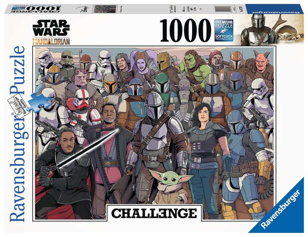 Ravensburger Star Wars The Mandalorian Challenge 1000 Piece Puzzle