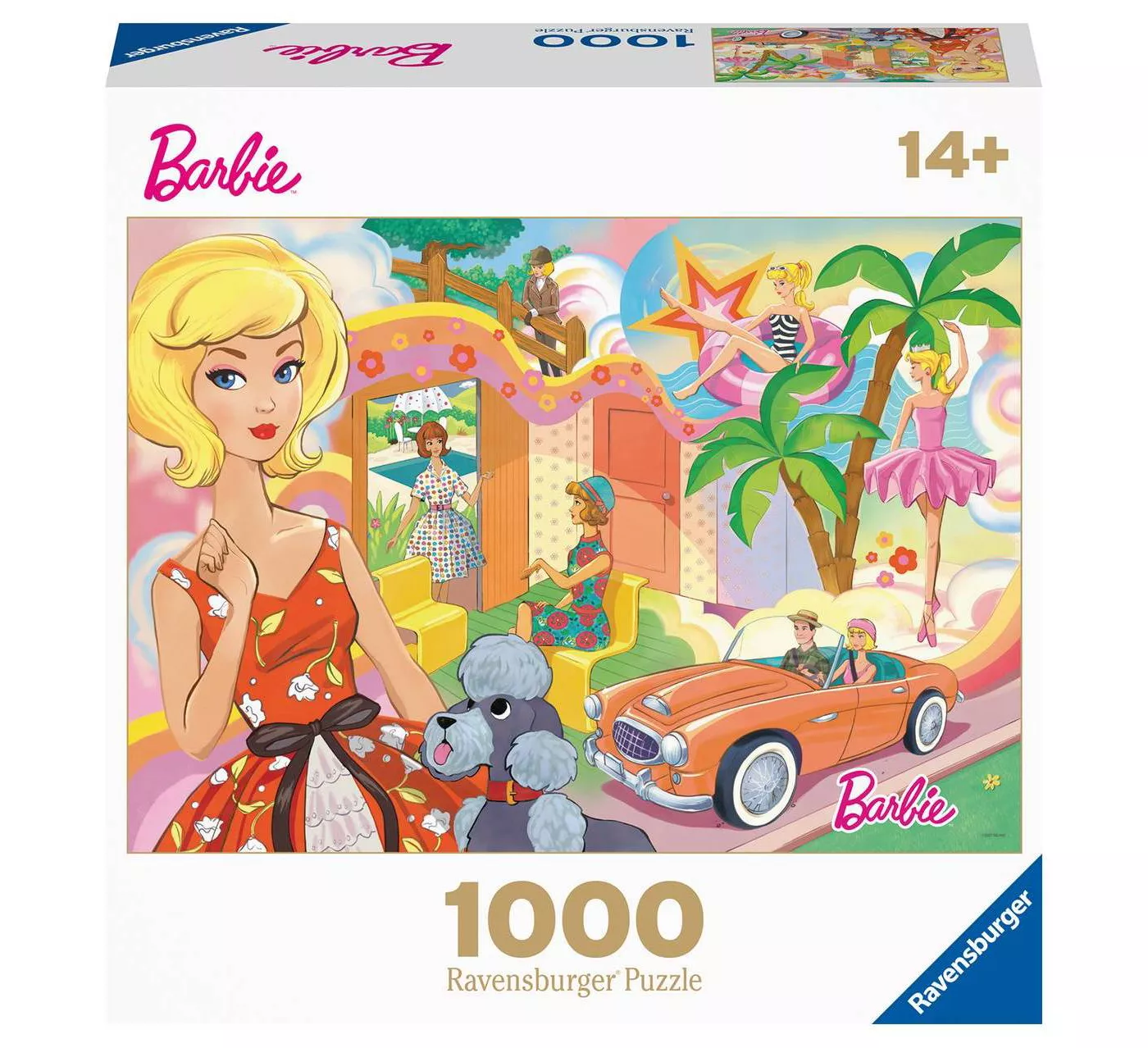 Ravensburger Vintage Barbie 1000 Piece Puzzle
