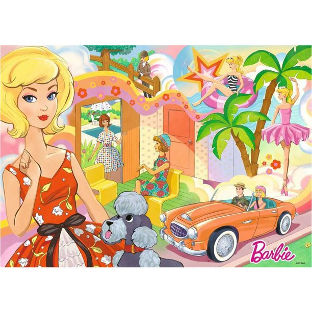 Ravensburger Barbie Around The World 1000 Piece Jigsaw Puzzle for Adults -  Every Piece is Unique, Softclick Technology Means Pieces Fit Together